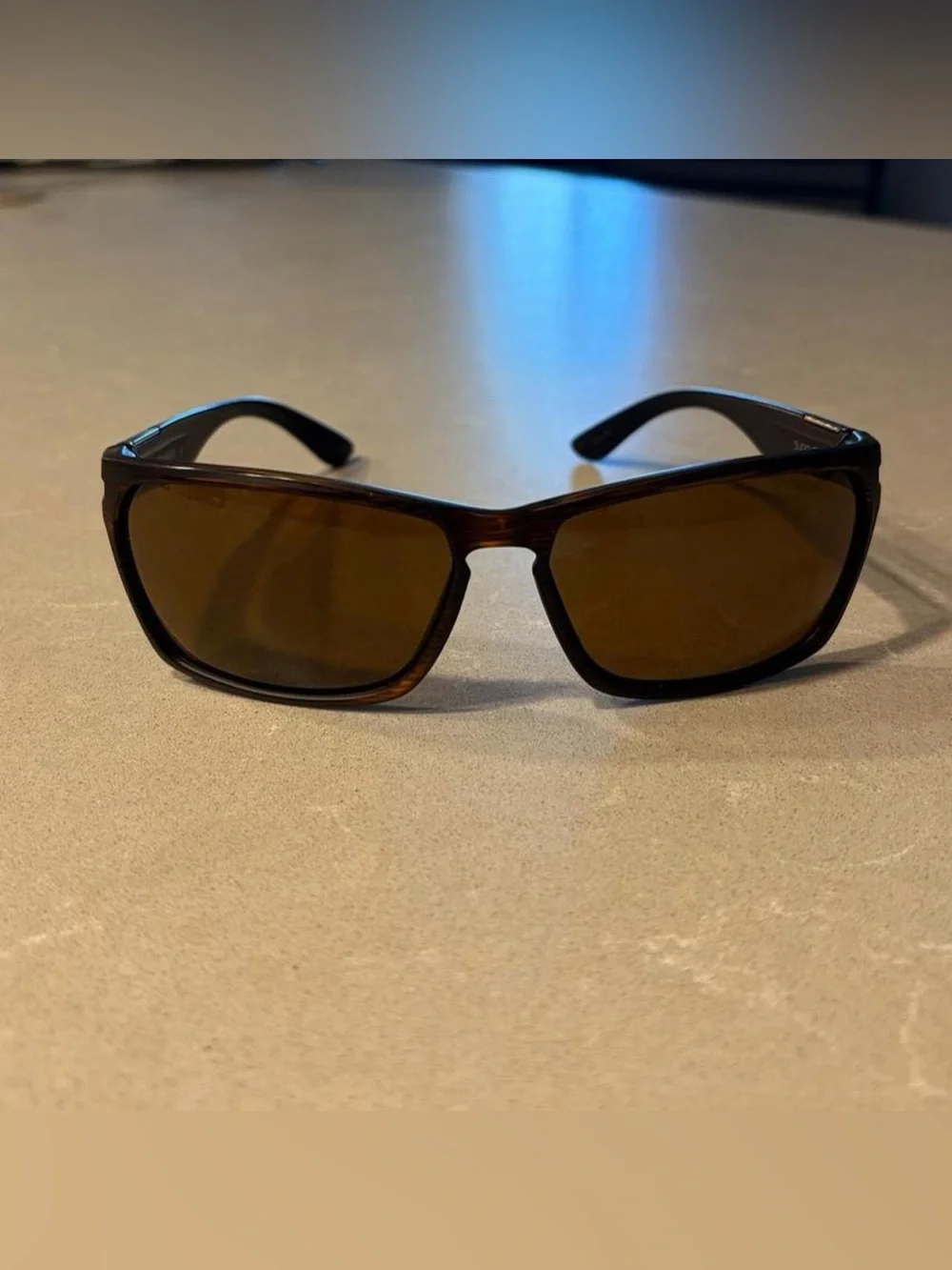 Suncloud Optics Mens Sunglasses Polarized Lens-“Rambler” in Brown Tortoise Shell